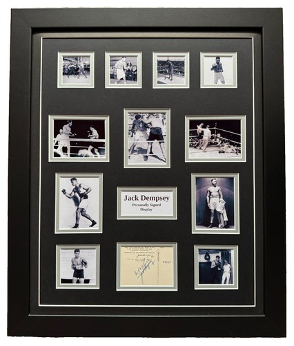 Boxing jack dempsey - boxing, signed