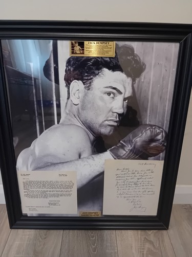 Jack dempsey signed - jack, autograph