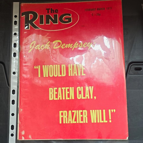 The ring boxing magazine - the,