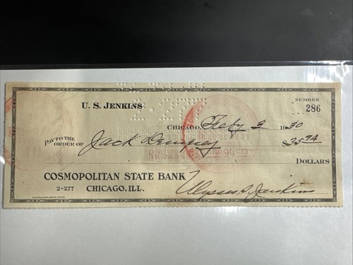 Jack dempsey hand signed - dempsey,