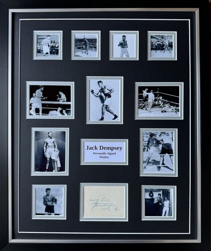Boxing jack dempsey signed - dempsey,