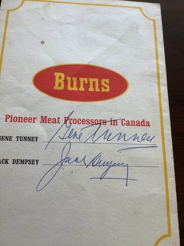 Jack dempsey gene - dempsey, tunney