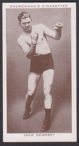 Churchman boxing personalities - churchman,