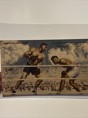 Vintage jack dempsey knocks - vintage,
