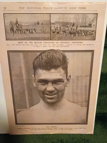 Boxing champion jack dempsey - boxing!,