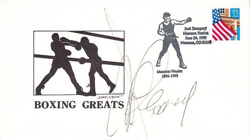 Gerry cooney signed - gerry,
