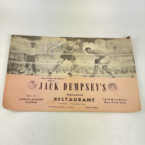 Jack dempsey restaurant - dempsey’s,