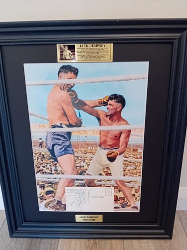 Jack dempsey autograph hand - dempsey,