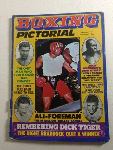 Boxing pictorial magazine - boxing,