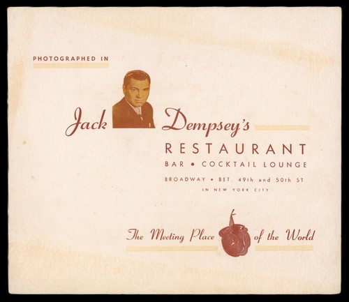Jack dempsey restaurant - jack, dempsey's